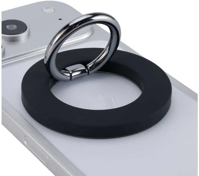FoneKit MagSafe-yhteensopiva puhelinpidike ja jalusta, musta