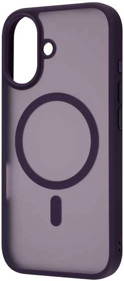 Dėklas FoneKit MagSafe Soft Touch suojakuori, iPhone 17, violetti
