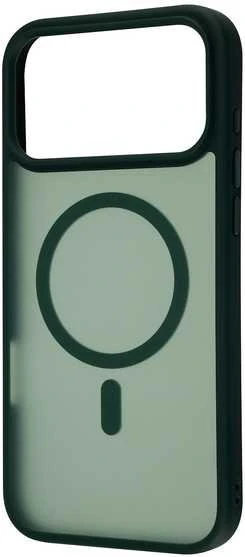 „FoneKit MagSafe Soft Touch“ apsauginis dėklas, „iPhone 17 Pro“, tamsiai žalias