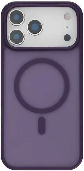 „FoneKit MagSafe Soft Touch“ apsauginis dėklas, „iPhone 17 Pro“, violetinis