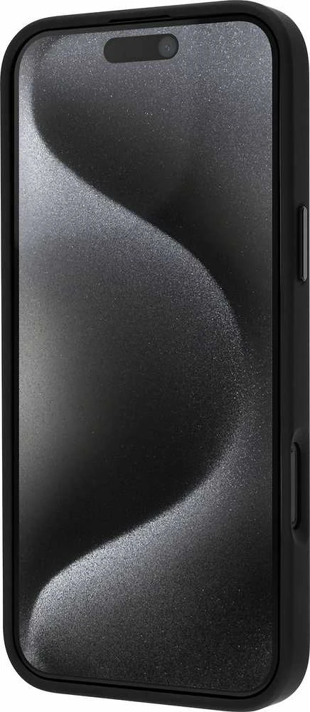 Genway „FoneKit MagSafe“ minkštas lietimui atsparus dėklas, „iPhone 16 Pro Max“, juodas / pilkas