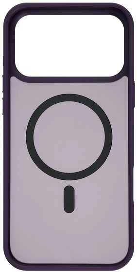 „FoneKit MagSafe Soft Touch“ apsauginis dėklas, „iPhone 17 Pro“, violetinis