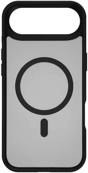 „FoneKit MagSafe Soft Touch“ apsauginis dėklas, „iPhone Air“, juodas/pilkas