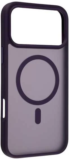 „FoneKit MagSafe Soft Touch“ apsauginis dėklas, „iPhone 17 Pro“, violetinis
