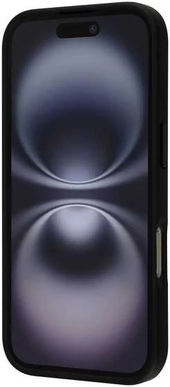 Dėklas FoneKit MagSafe Soft Touch suojakuori, iPhone 17, musta/harmaa
