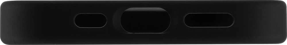 Dėklas FoneKit MagSafe Soft Touch -suojakuori, iPhone 16, musta/harmaa