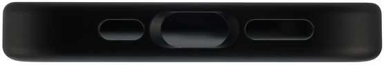 Dėklas FoneKit MagSafe Soft Touch suojakuori, iPhone 17, musta/harmaa