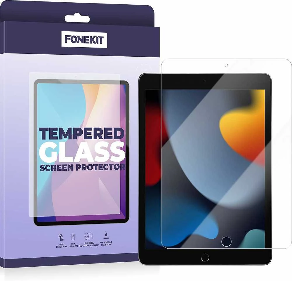 FoneKit-panssarilasi, iPad 7 / 8 / 9 / 10.2 (2019-21) (10,2”)