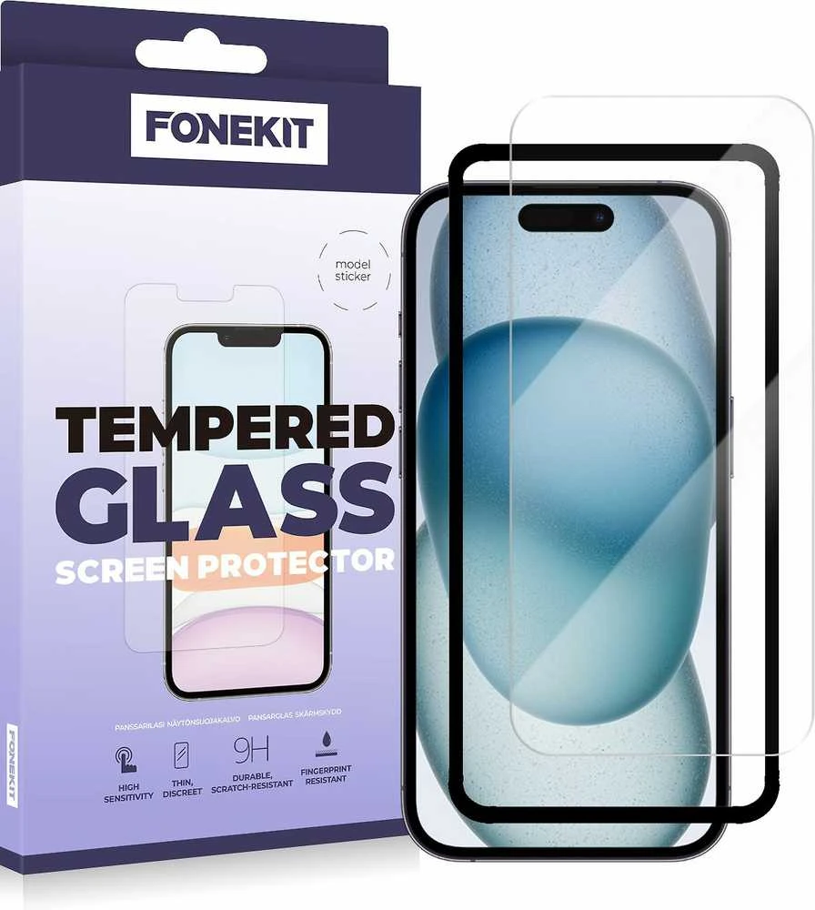 FoneKit -panssarilasi, iPhone 15 / 15 Pro