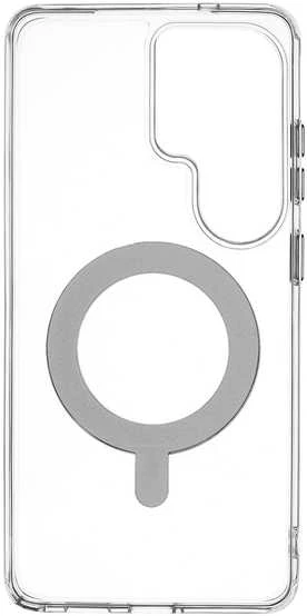 Dėklas FoneKit Premium Kickstand MagSafe suojakuori jalustalla, Samsung Galaxy S26 Ultra, läpinäkyvä