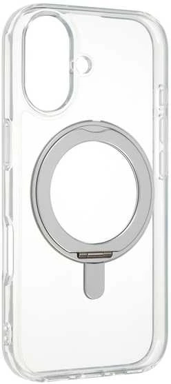 Dėklas FoneKit Premium Kickstand MagSafe suojakuori jalustalla, iPhone 17, läpinäkyvä