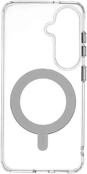Dėklas FoneKit Premium Kickstand MagSafe suojakuori jalustalla, Samsung Galaxy S26, läpinäkyvä