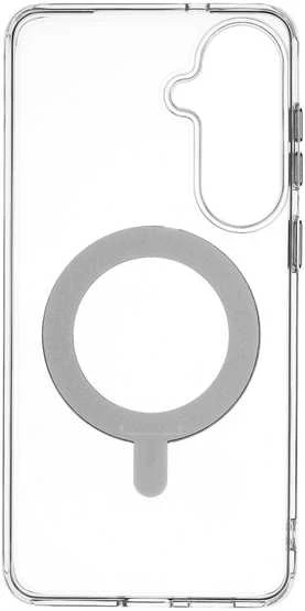 Dėklas FoneKit Premium Kickstand MagSafe suojakuori jalustalla, Samsung Galaxy S26+, läpinäkyvä