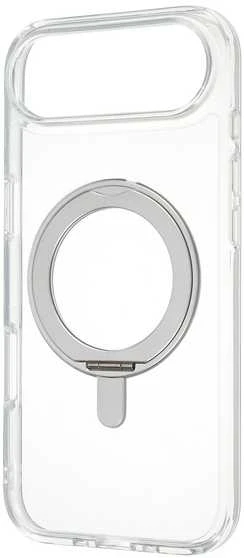 Dėklas FoneKit Premium Kickstand MagSafe suojakuori jalustalla, iPhone Air, läpinäkyvä