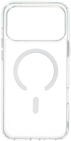 Dėklas FoneKit Premium MagSafe suojakuori, iPhone 17 Pro, läpinäkyvä