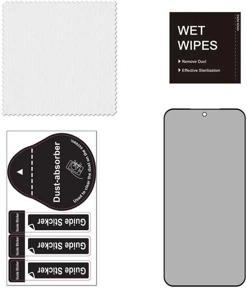 „FoneKit Privacy+“ viso ekrano apsauginis grūdintas stiklas, skirtas „Honor Magic 8 Lite“ / „Honor X9D“.