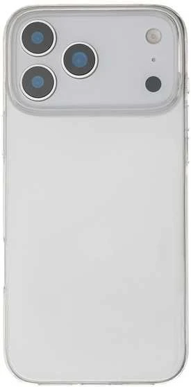 Dėklas FoneKit silikonisuoja, iPhone 17 Pro Max, läpinäkyvä