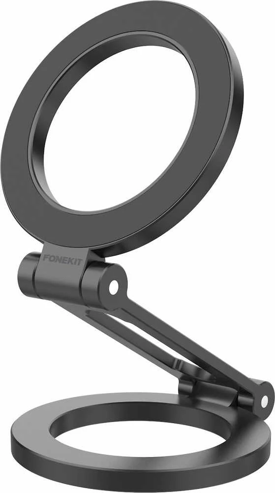 „FoneKit“ sulankstomas „Dual Magsafe“ suderinamas telefono laikiklis, juodas