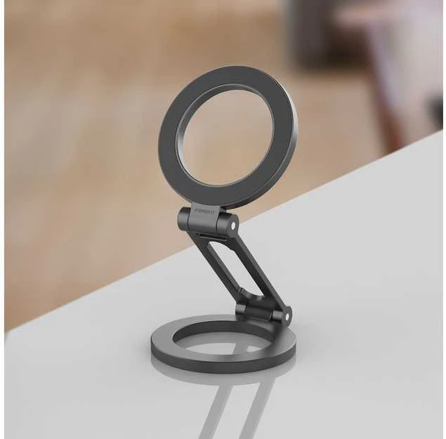 „FoneKit“ sulankstomas „Dual Magsafe“ suderinamas telefono laikiklis, juodas