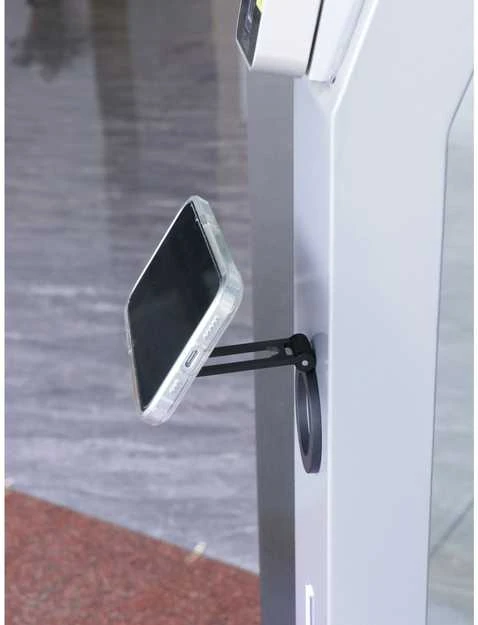 „FoneKit“ sulankstomas „Dual Magsafe“ suderinamas telefono laikiklis, juodas