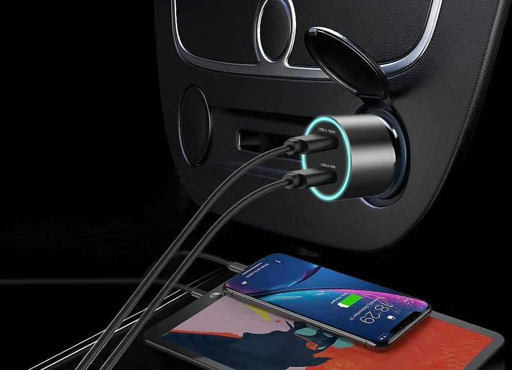 FoneKit Travel 100W -autolaturi