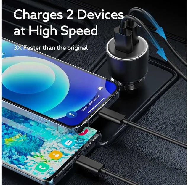 FoneKit Travel 100W -autolaturi