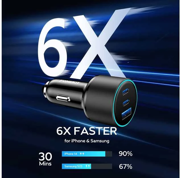 FoneKit Travel 84W -autolaturi