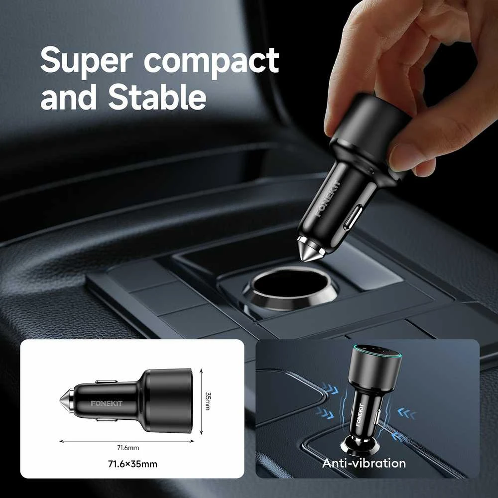 FoneKit Travel 84W -autolaturi