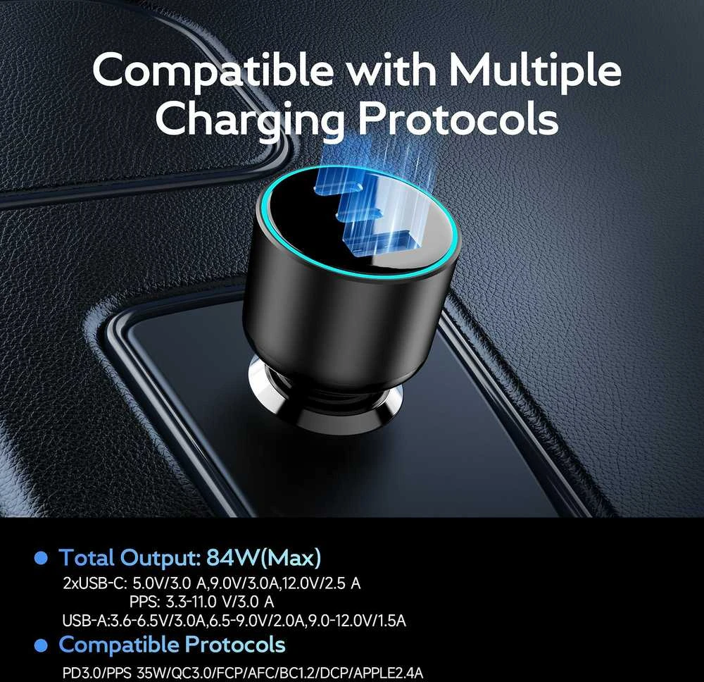FoneKit Travel 84W -autolaturi
