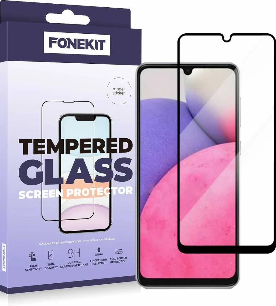 FoneKit viso dangčio grūdintas stiklas, Samsung Galaxy A33 5G