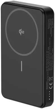 FoneKit Wireless 10K PD20W Qi2 varavirtalähde, 10 000 mAh, musta