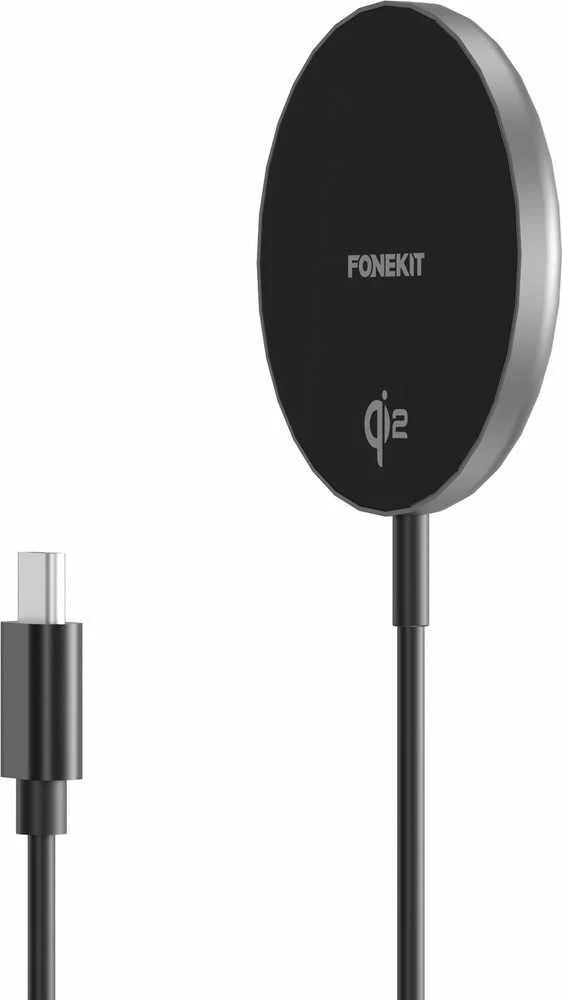 Black Point FoneKit WP-15Q2 -langaton Qi2-latausalusta magneetilla, musta