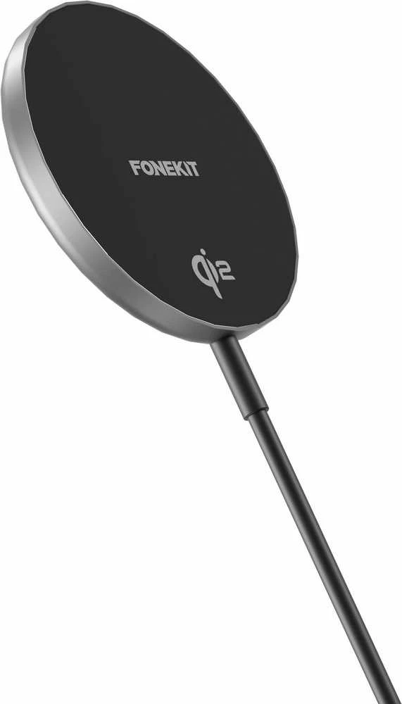 Black Point FoneKit WP-15Q2 -langaton Qi2-latausalusta magneetilla, musta