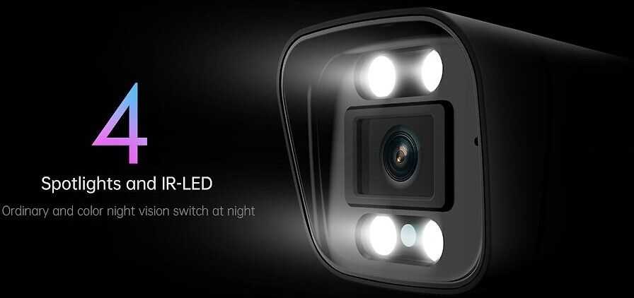 Foscam V4EC STARLIGHT 4MP Balta