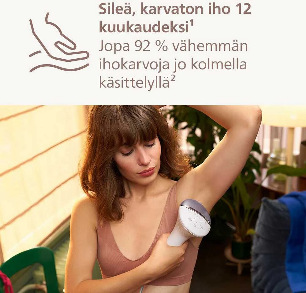 Fotoepiliatorius Philips Lumea IPL 8000 Series IPL plaukelių šalinimo prietaisas su „SenseIQ“ BRI947/00