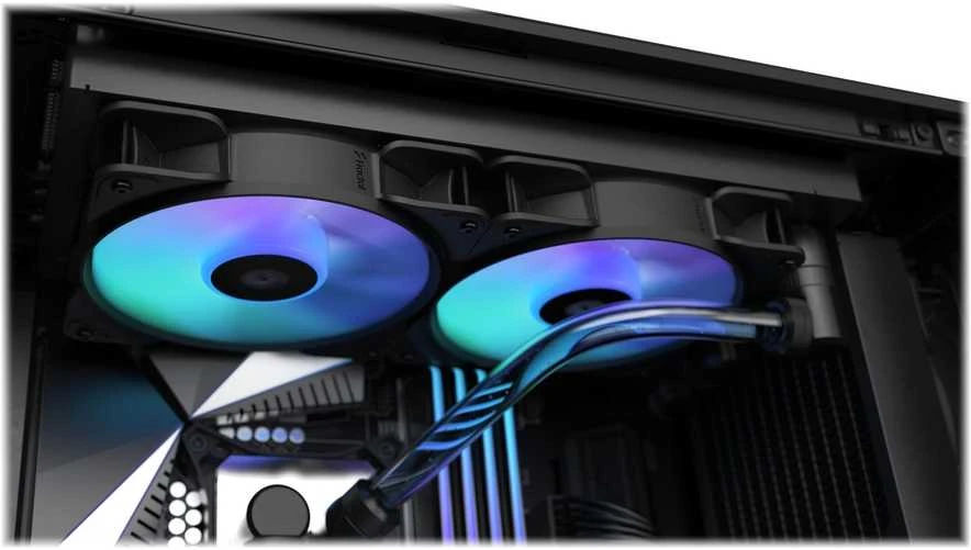 Fractal Design Fraktalų dizainas | 12 aspektas RGB PWM | Juodas | Korpuso ventiliatorius