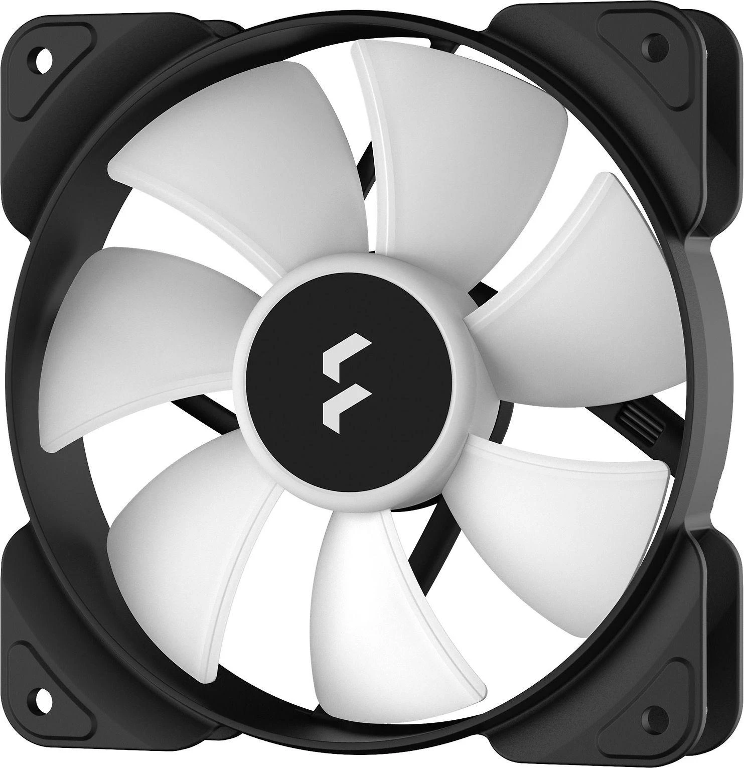 Fractal Design Fraktalų dizainas | 12 aspektas RGB PWM | Juodas | Korpuso ventiliatorius