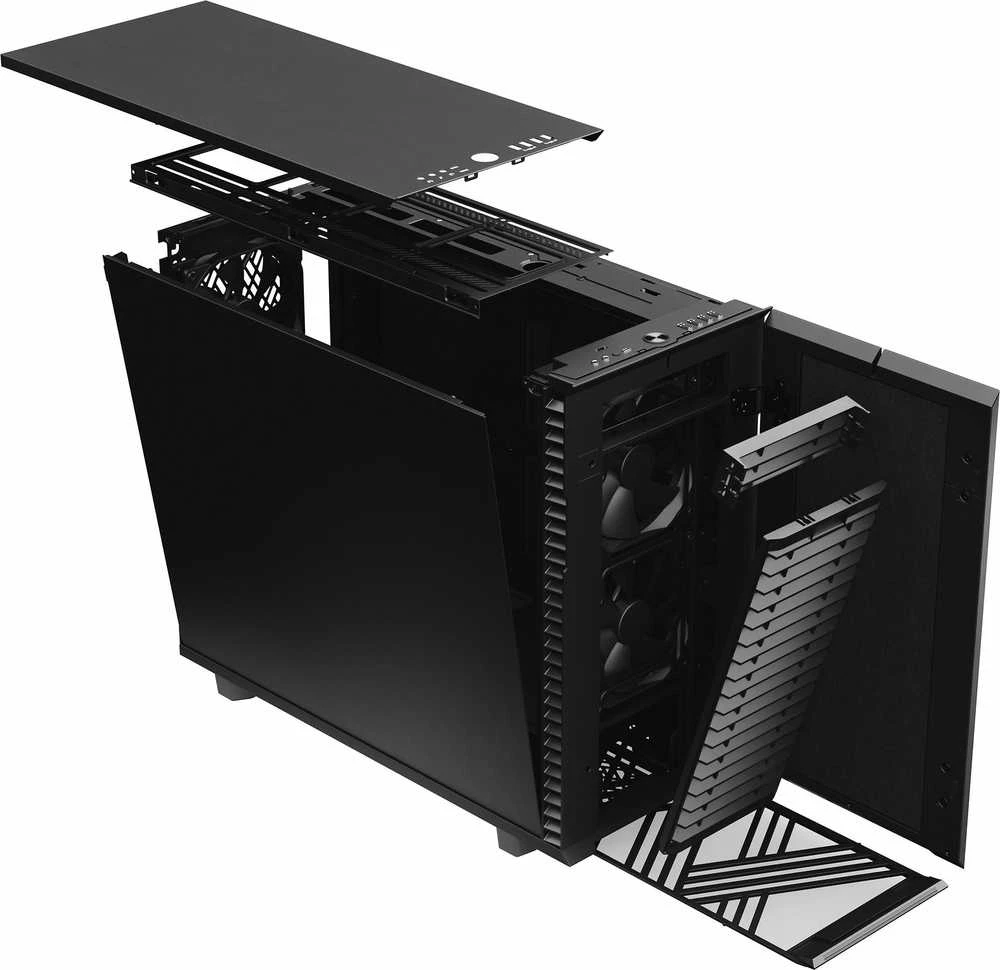 Fractal Design Define 7 „Midi Tower“ Juoda
