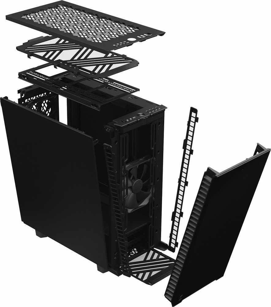„Fractal Design“ | „Define 7 Compact“ | Juodas | ATX | ATX