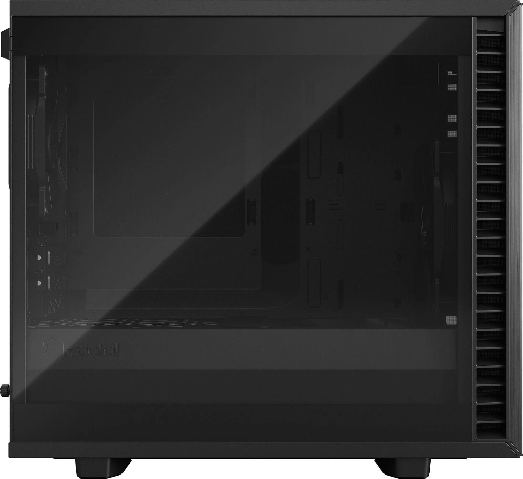 „Fractal Design“ | „Define 7 Nano“ | Šoninis langas | Juodas TG Light Tint | Mini ITX, Mini-DTX | ATX