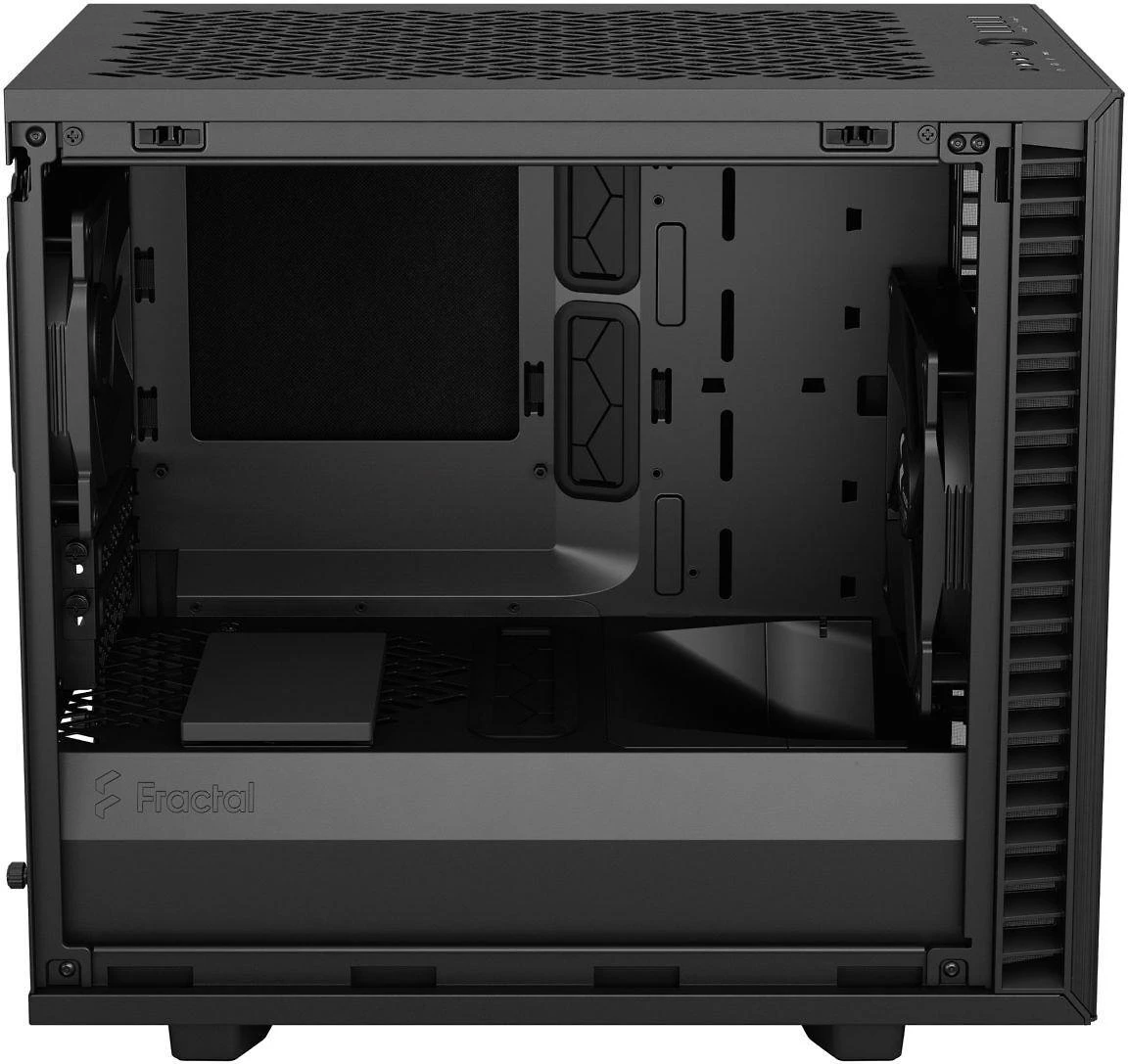 „Fractal Design“ | „Define 7 Nano“ | Šoninis langas | Juodas TG Light Tint | Mini ITX, Mini-DTX | ATX