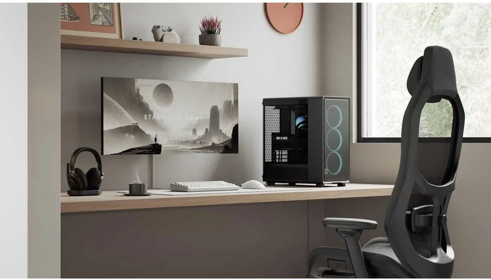 Fractal Design Case | Epoch | ATX | Juodas TG RGB Light Tint