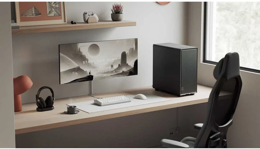 Fractal Design Case | Epoch | ATX | Juodas Solid