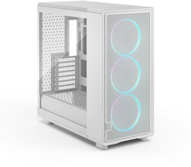 „Fractal Design“ korpusas | „Epoch XL“ | „Baltas TG RGB Clear Tint“ | ATX