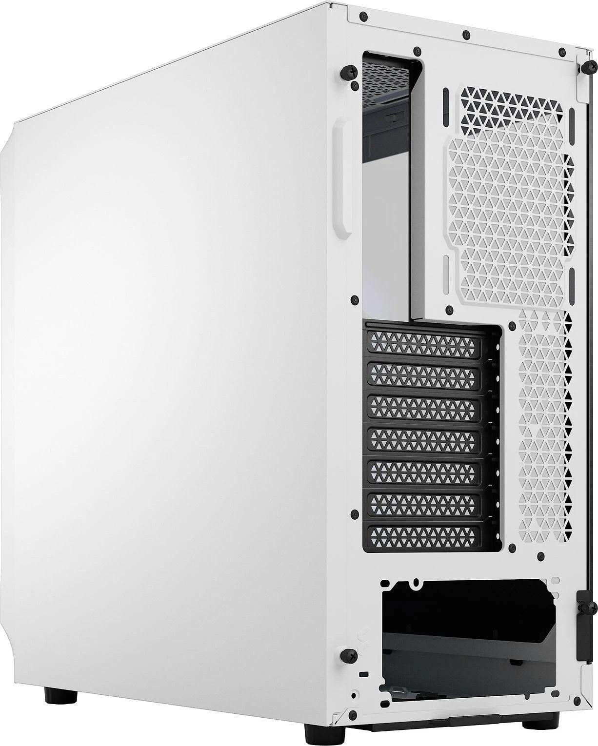 „Fractal Design“ | „Focus 2“ | Šoninis langas | RGB Baltas TG skaidraus atspalvio | Midi bokštas | ATX
