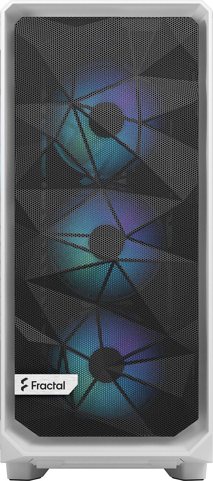 „Fractal Design“ | „Meshify 2 Compact RGB“ | Šoninis langas | „Baltas TG Clear“ | Vidutinio dydžio bokštas | ATX