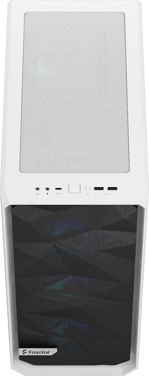 „Fractal Design“ | „Meshify 2 Compact RGB“ | Šoninis langas | „Baltas TG Clear“ | Vidutinio dydžio bokštas | ATX