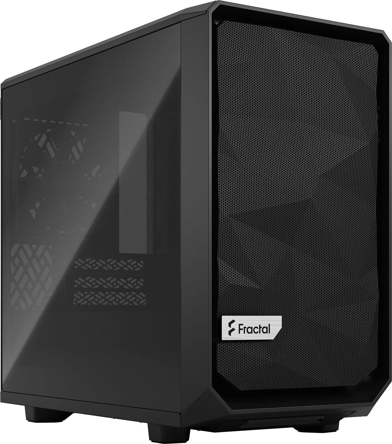 „Fractal Design“ | „Meshify 2 Nano“ | Šoninis langas | Juodas TG, tamsus atspalvis | ITX | ATX