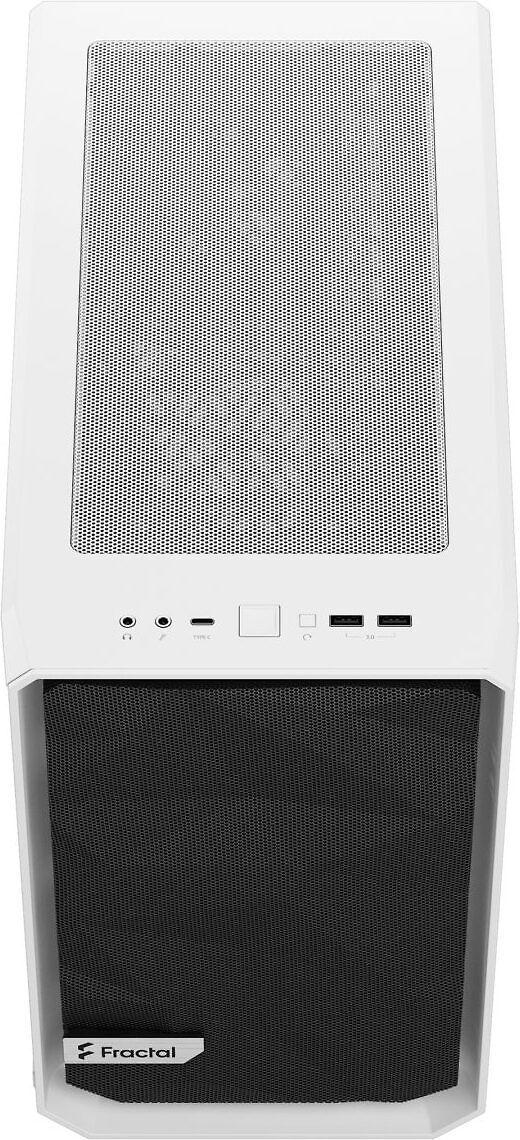 „Fractal Design“ | „Meshify 2 Nano“ | Šoninis langas | Baltas TG skaidrus atspalvis | ITX | ATX