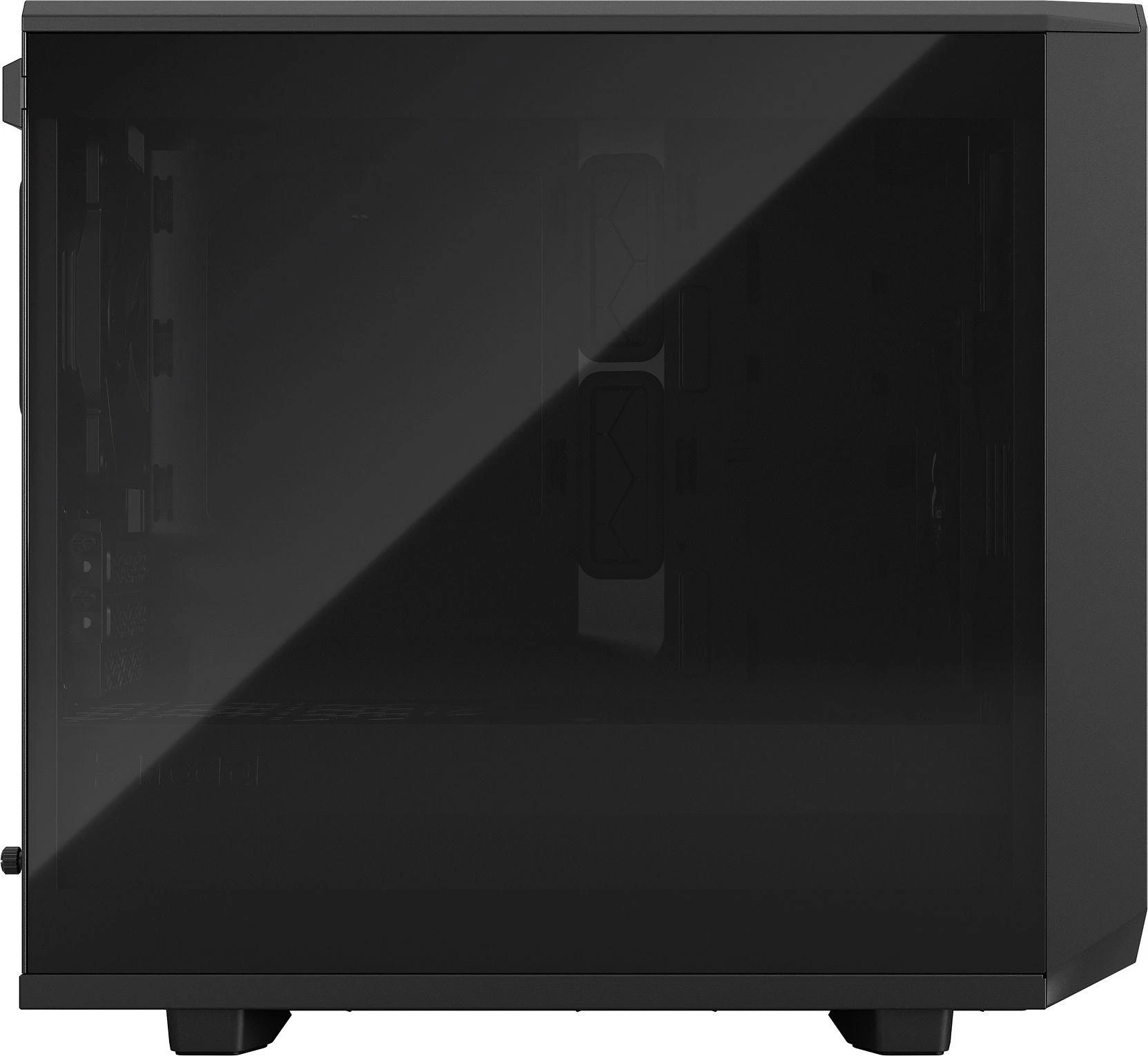„Fractal Design“ | „Meshify 2 Nano“ | Šoninis langas | Juodas TG, tamsus atspalvis | ITX | ATX